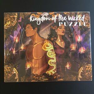 NEW Kingdom of the Wicked Jigsaw Puzzle - Bookish Box Exclusive